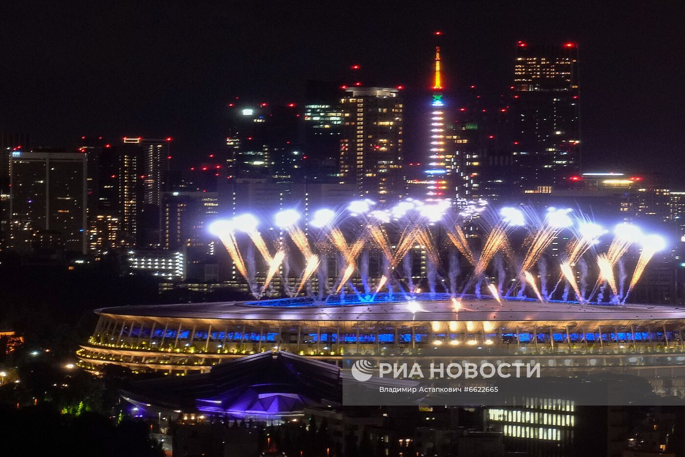 Церемония закрытия XXXII летних Олимпийских игр в Токио