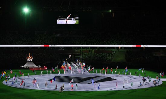 Церемония закрытия XXXII летних Олимпийских игр в Токио