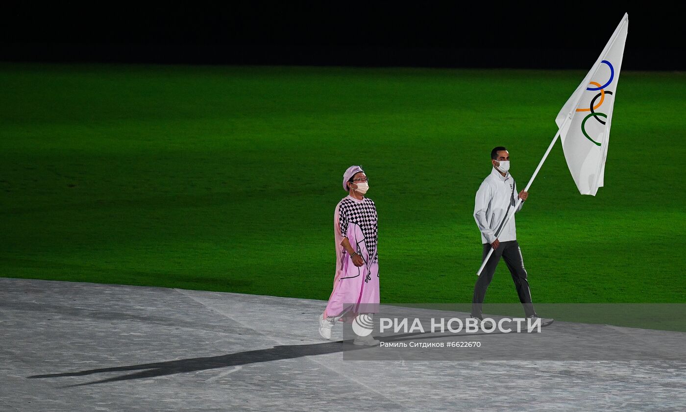 Церемония закрытия XXXII летних Олимпийских игр в Токио