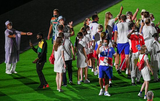 Церемония закрытия XXXII летних Олимпийских игр в Токио