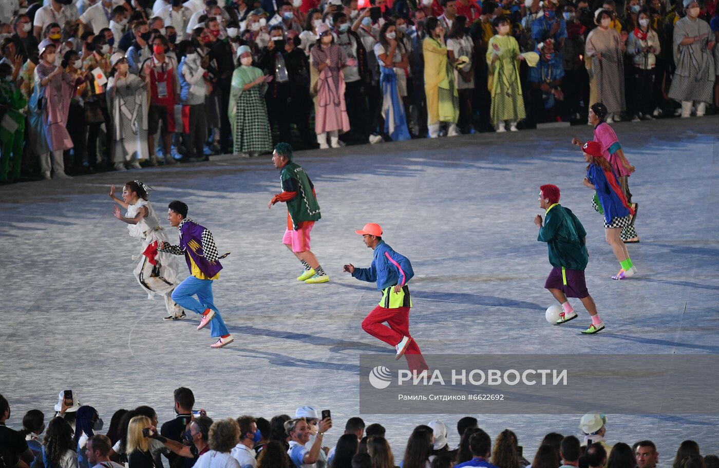 Церемония закрытия XXXII летних Олимпийских игр в Токио