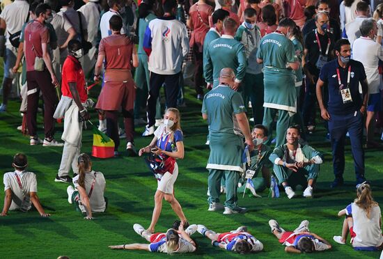 Церемония закрытия XXXII летних Олимпийских игр в Токио