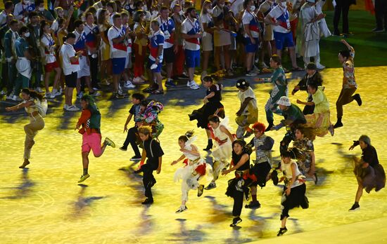 Церемония закрытия XXXII летних Олимпийских игр в Токио