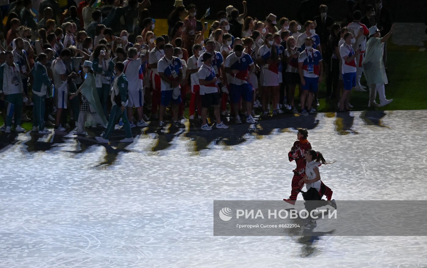 Церемония закрытия XXXII летних Олимпийских игр в Токио