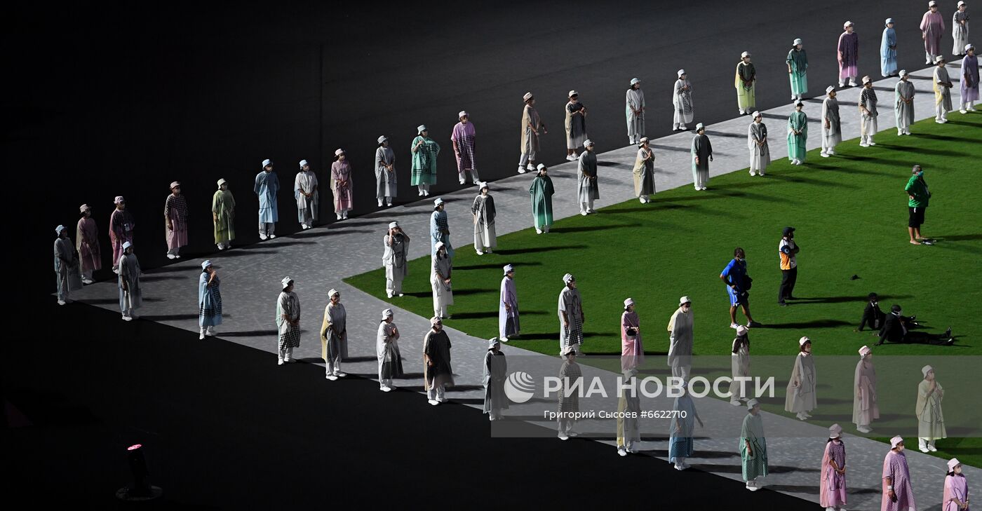 Церемония закрытия XXXII летних Олимпийских игр в Токио