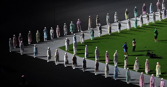 Церемония закрытия XXXII летних Олимпийских игр в Токио