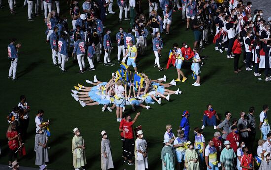 Церемония закрытия XXXII летних Олимпийских игр в Токио