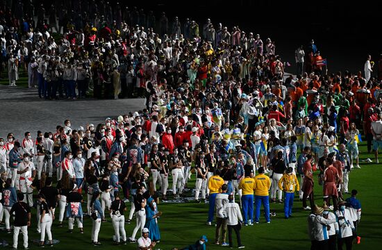 Церемония закрытия XXXII летних Олимпийских игр в Токио