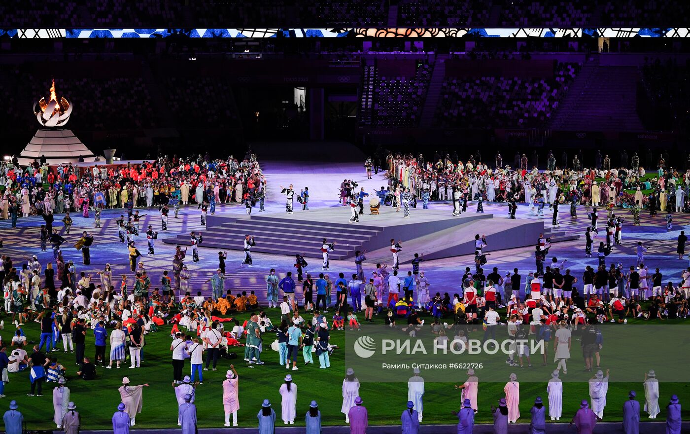 Церемония закрытия XXXII летних Олимпийских игр в Токио