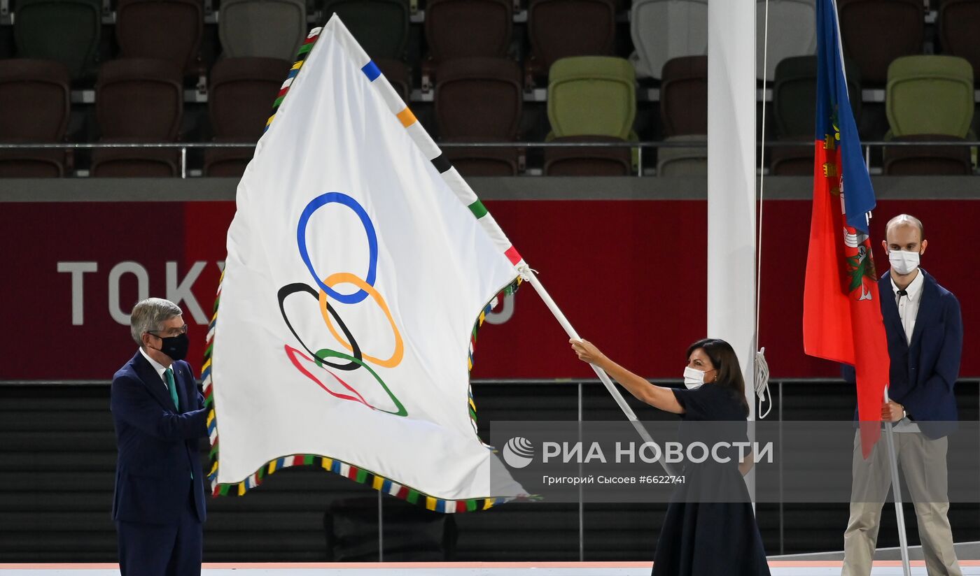 Церемония закрытия XXXII летних Олимпийских игр в Токио