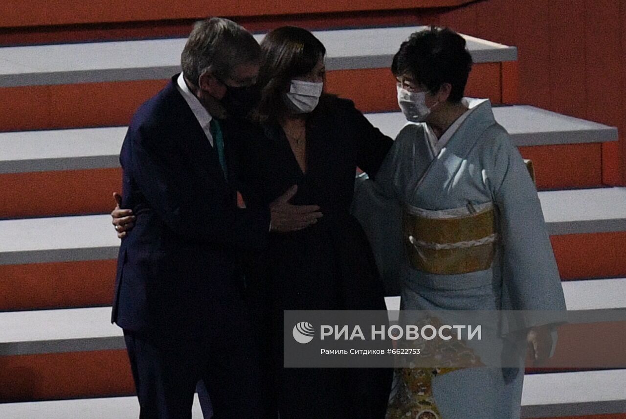 Церемония закрытия XXXII летних Олимпийских игр в Токио