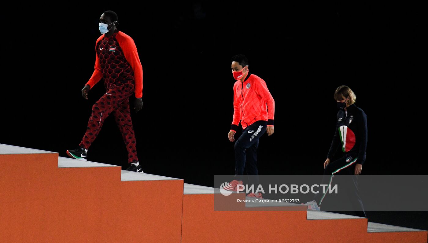 Церемония закрытия XXXII летних Олимпийских игр в Токио