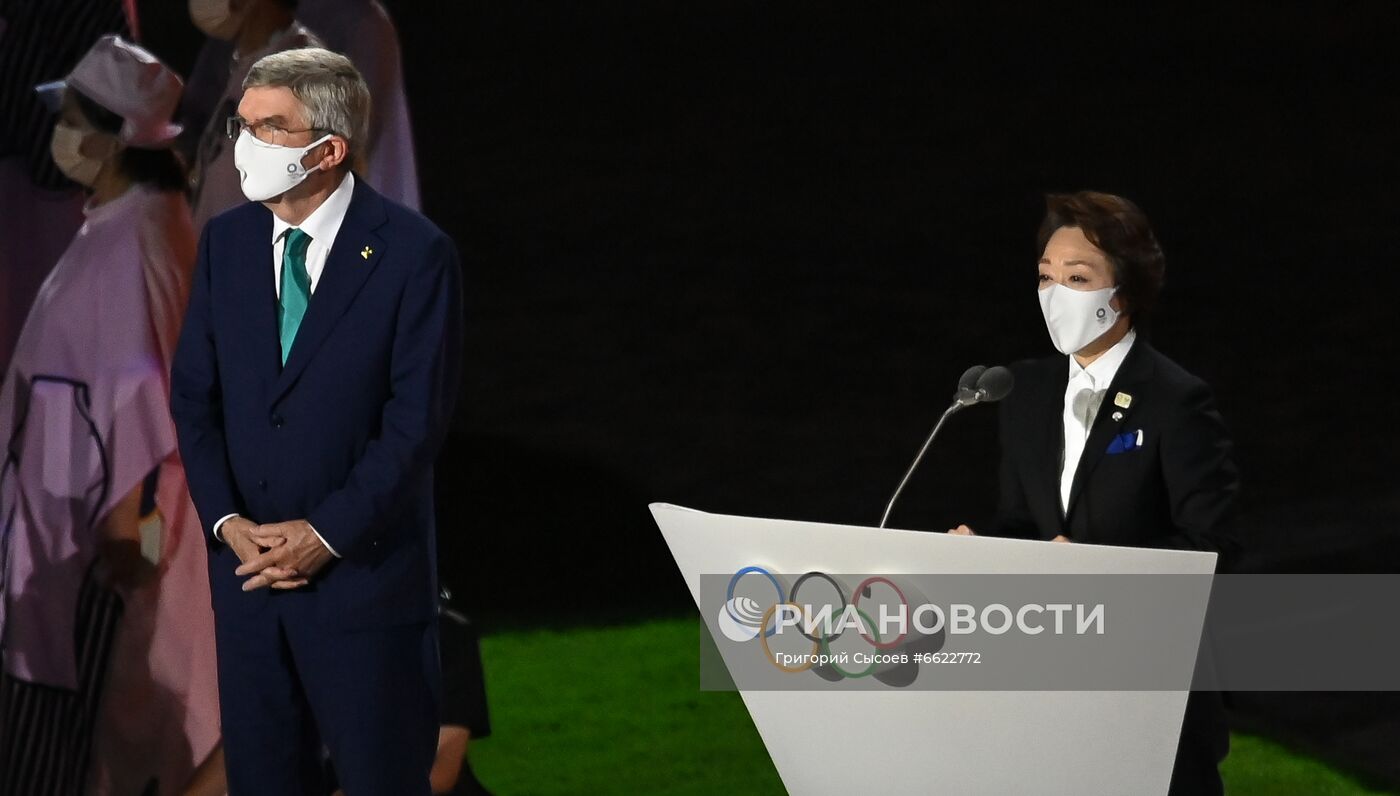 Церемония закрытия XXXII летних Олимпийских игр в Токио