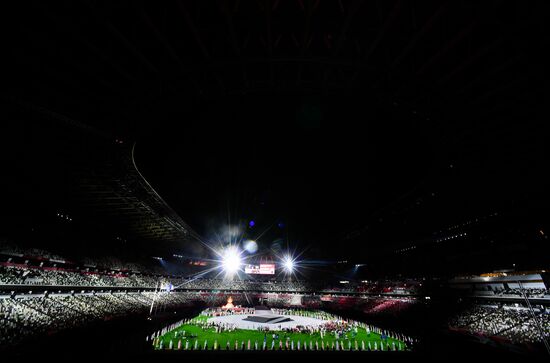 Церемония закрытия XXXII летних Олимпийских игр в Токио