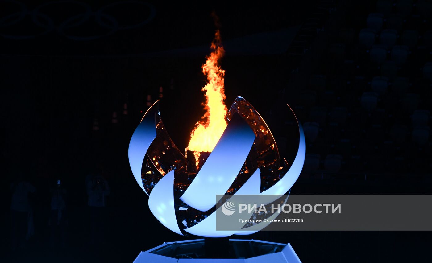 Церемония закрытия XXXII летних Олимпийских игр в Токио