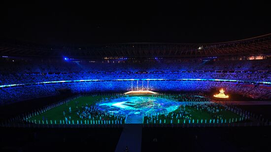 Церемония закрытия XXXII летних Олимпийских игр в Токио