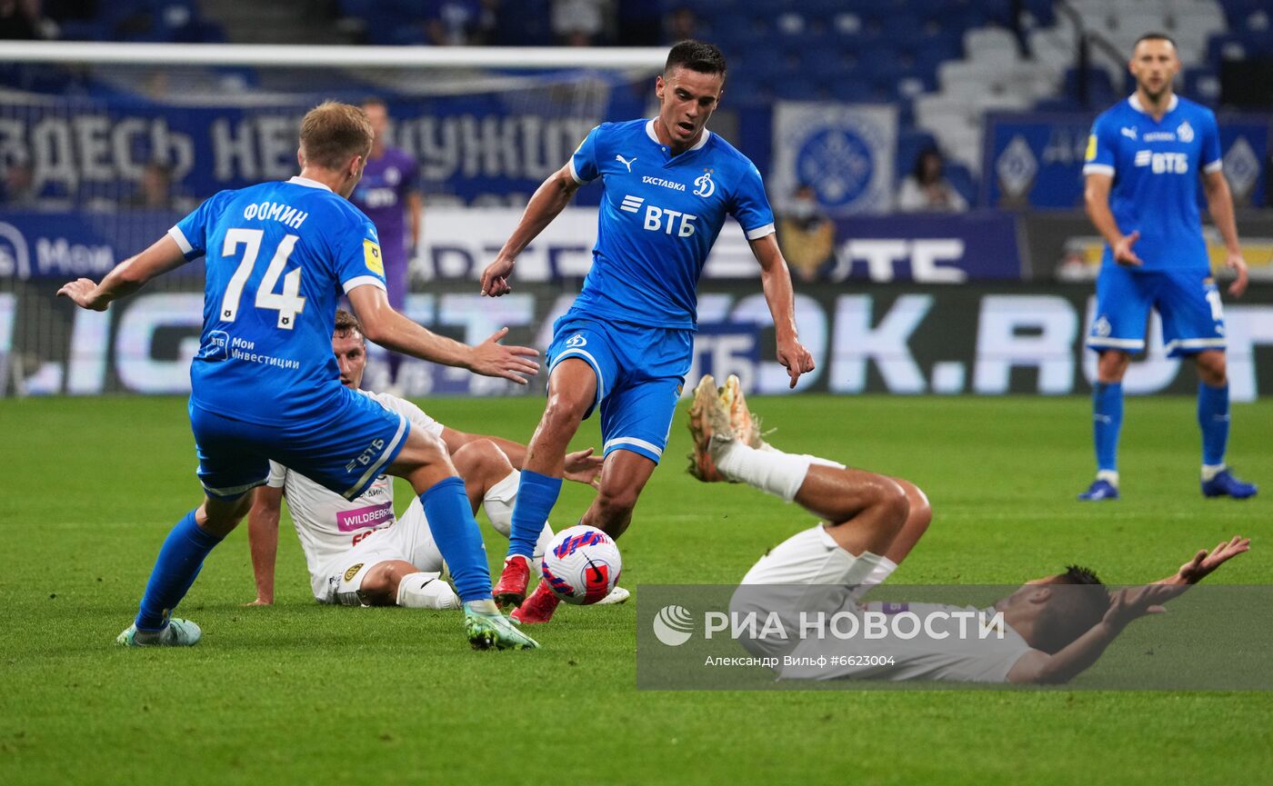 Футбол. РПЛ. Матч "Динамо" - ЦСКА