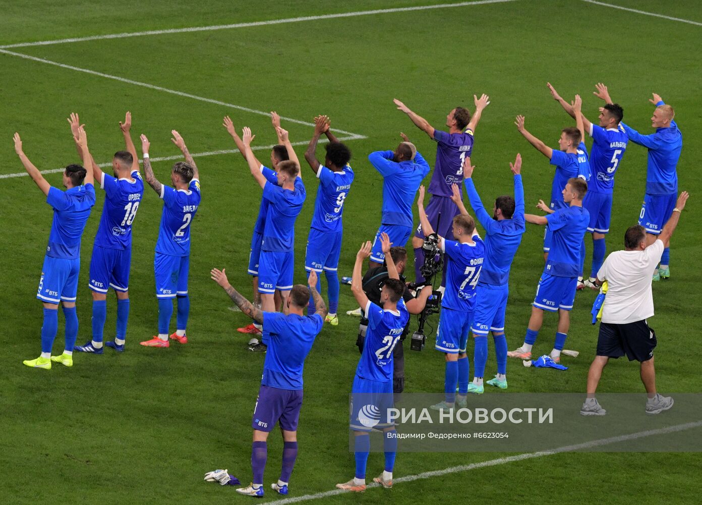 Футбол. РПЛ. Матч "Динамо" - ЦСКА