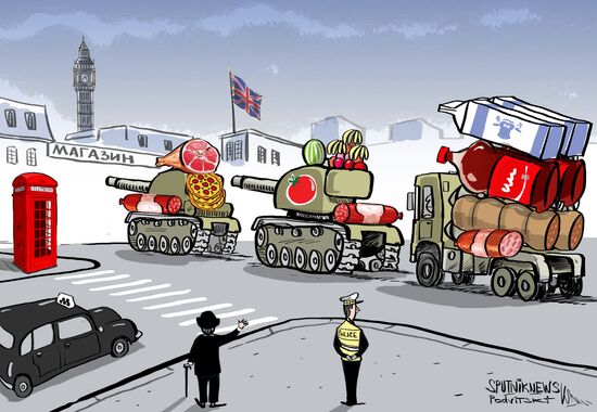 Власти Британии обратятся за помощью к армии из-за нехватки еды в магазинах
