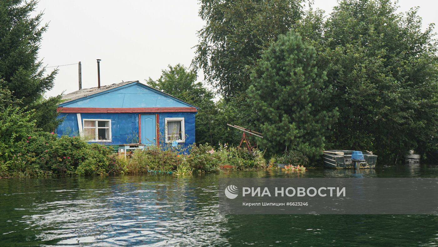 Паводок в Иркутске