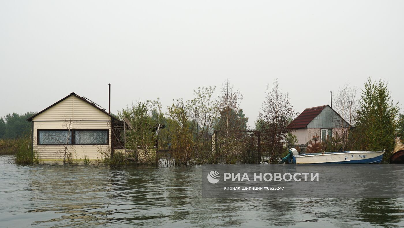 Паводок в Иркутске