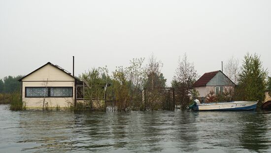 Паводок в Иркутске