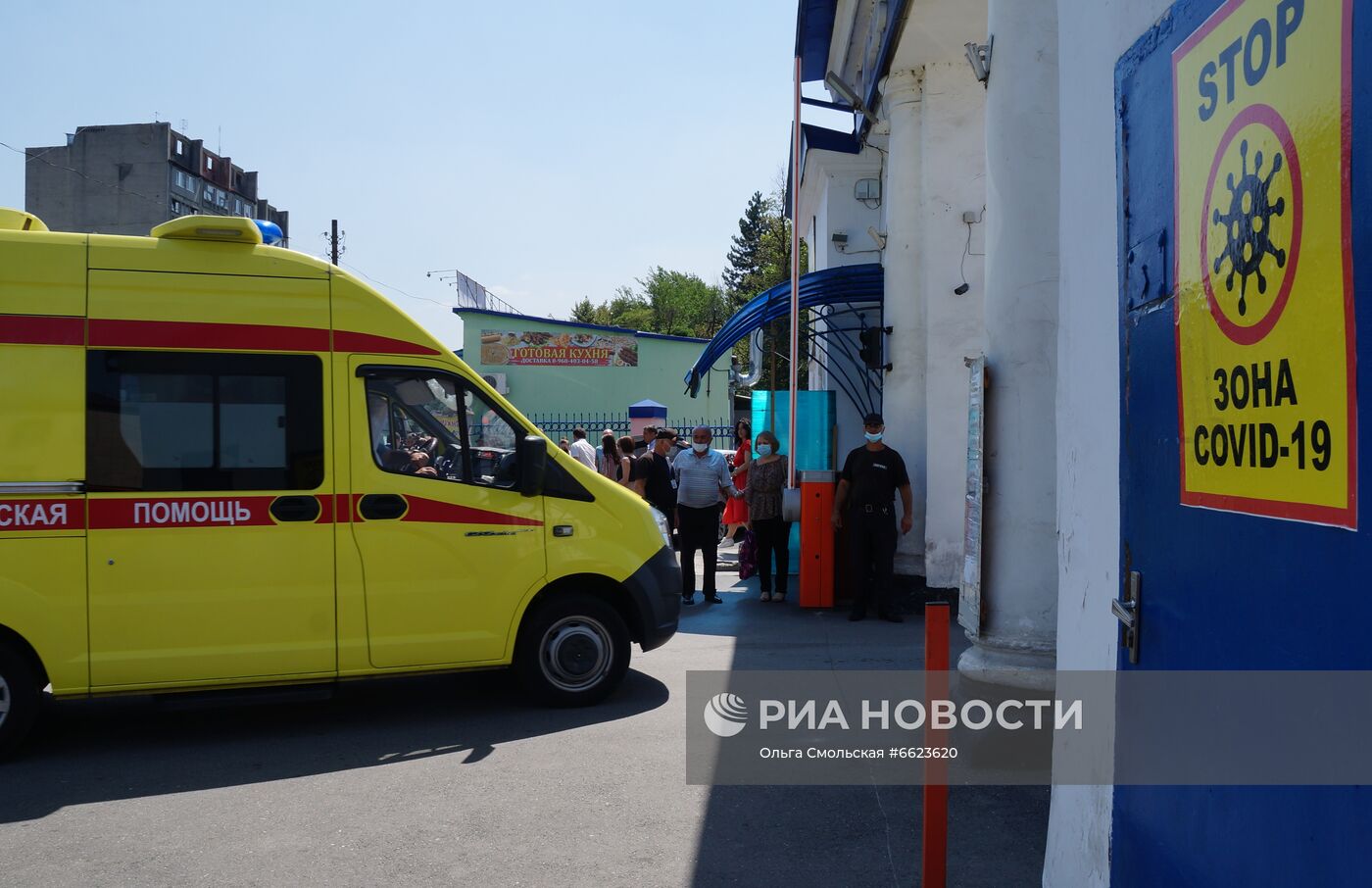 Прорыв трубы с кислородом в больнице в Северной Осетии