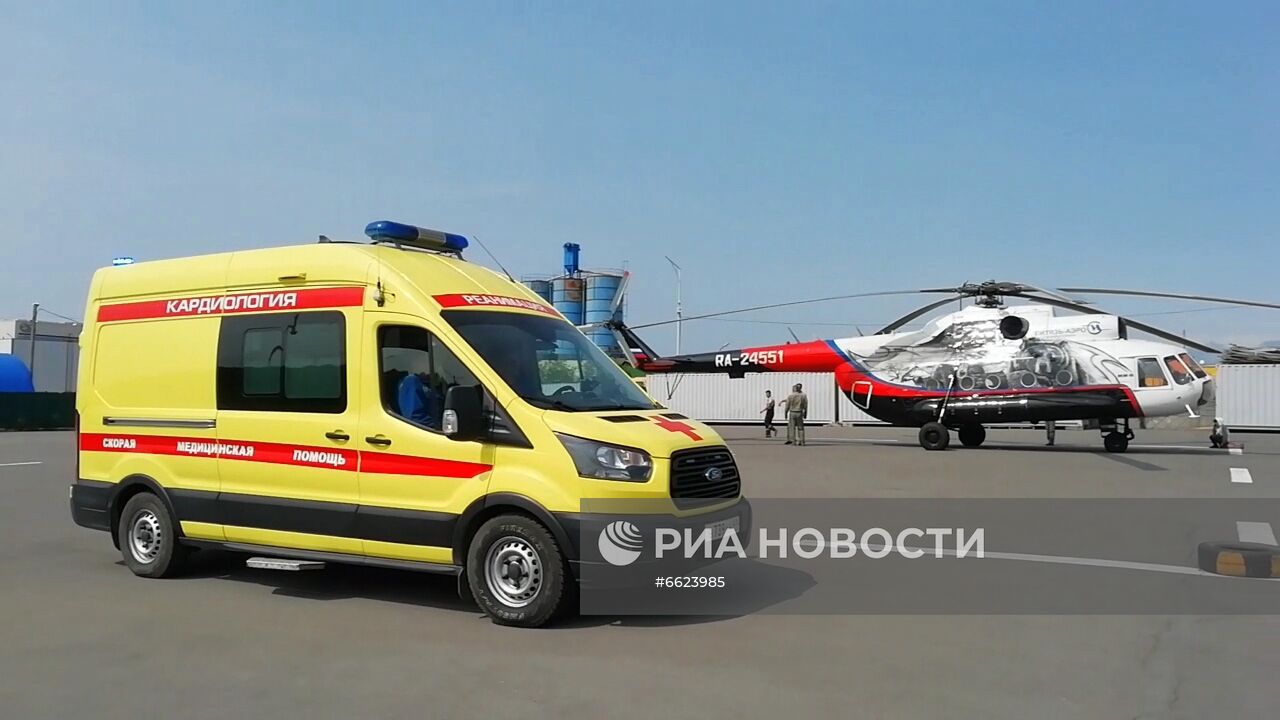 Крушение вертолёта МИ-8 на Камчатке