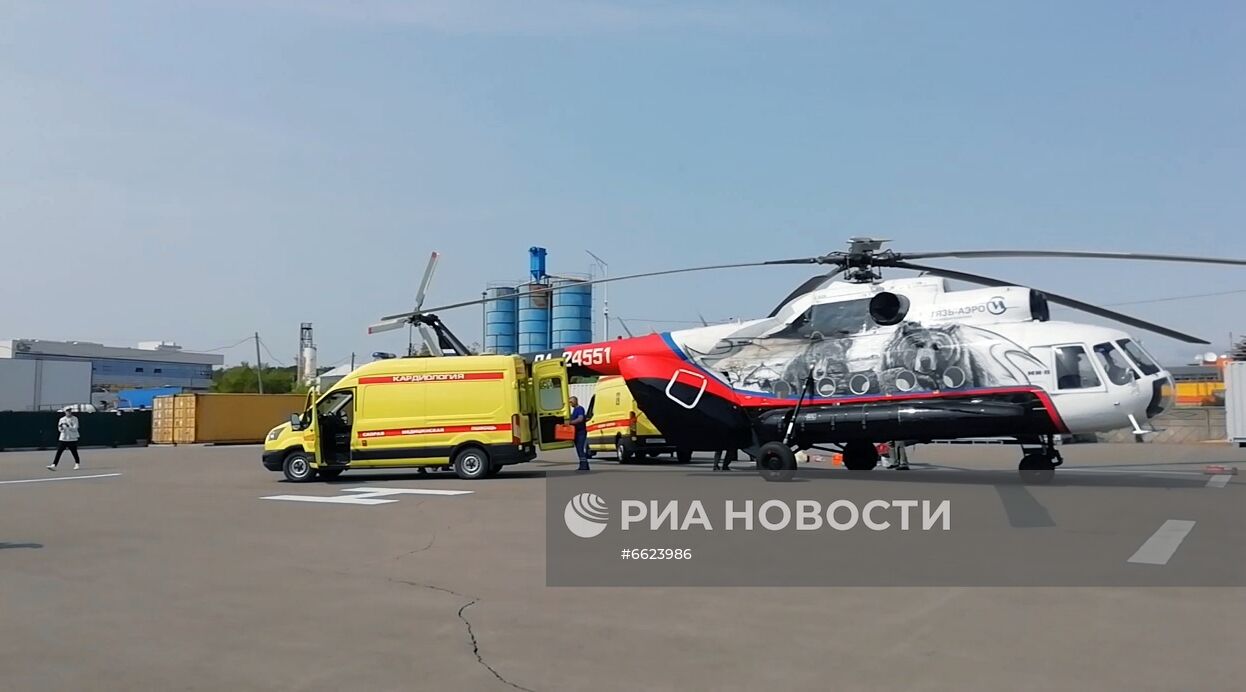 Крушение вертолёта МИ-8 на Камчатке