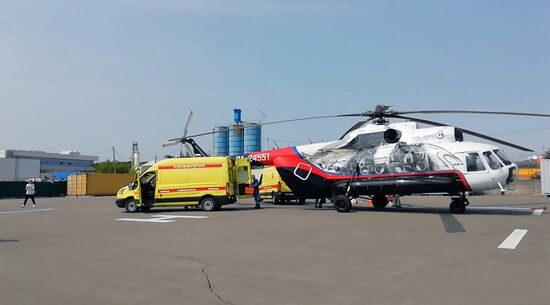 Крушение вертолёта МИ-8 на Камчатке