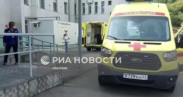 Крушение вертолёта МИ-8 на Камчатке