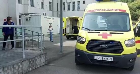 Крушение вертолёта МИ-8 на Камчатке