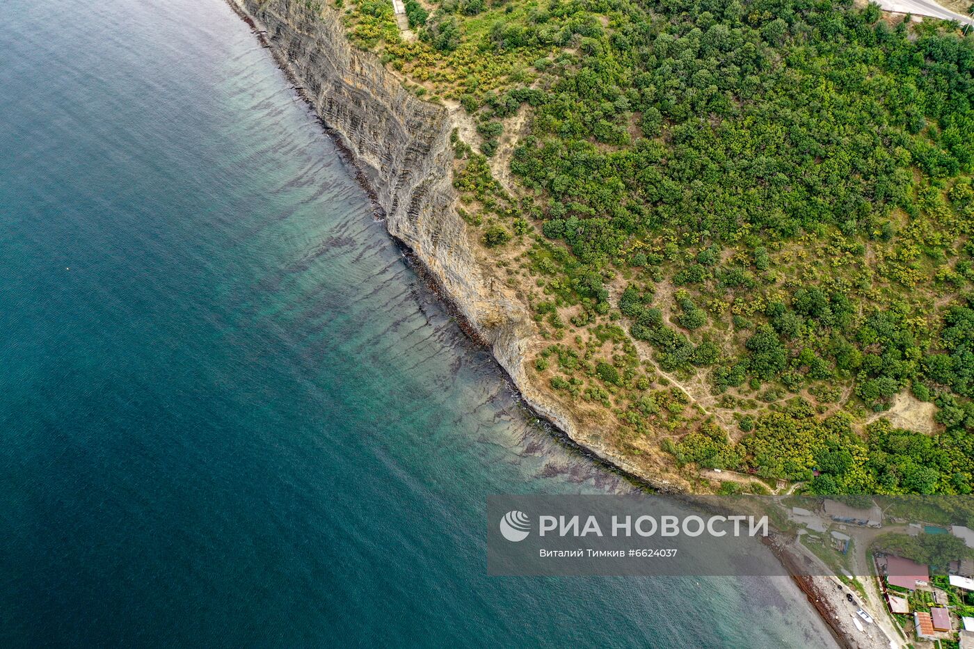 Разлив нефти рядом с Новороссийском