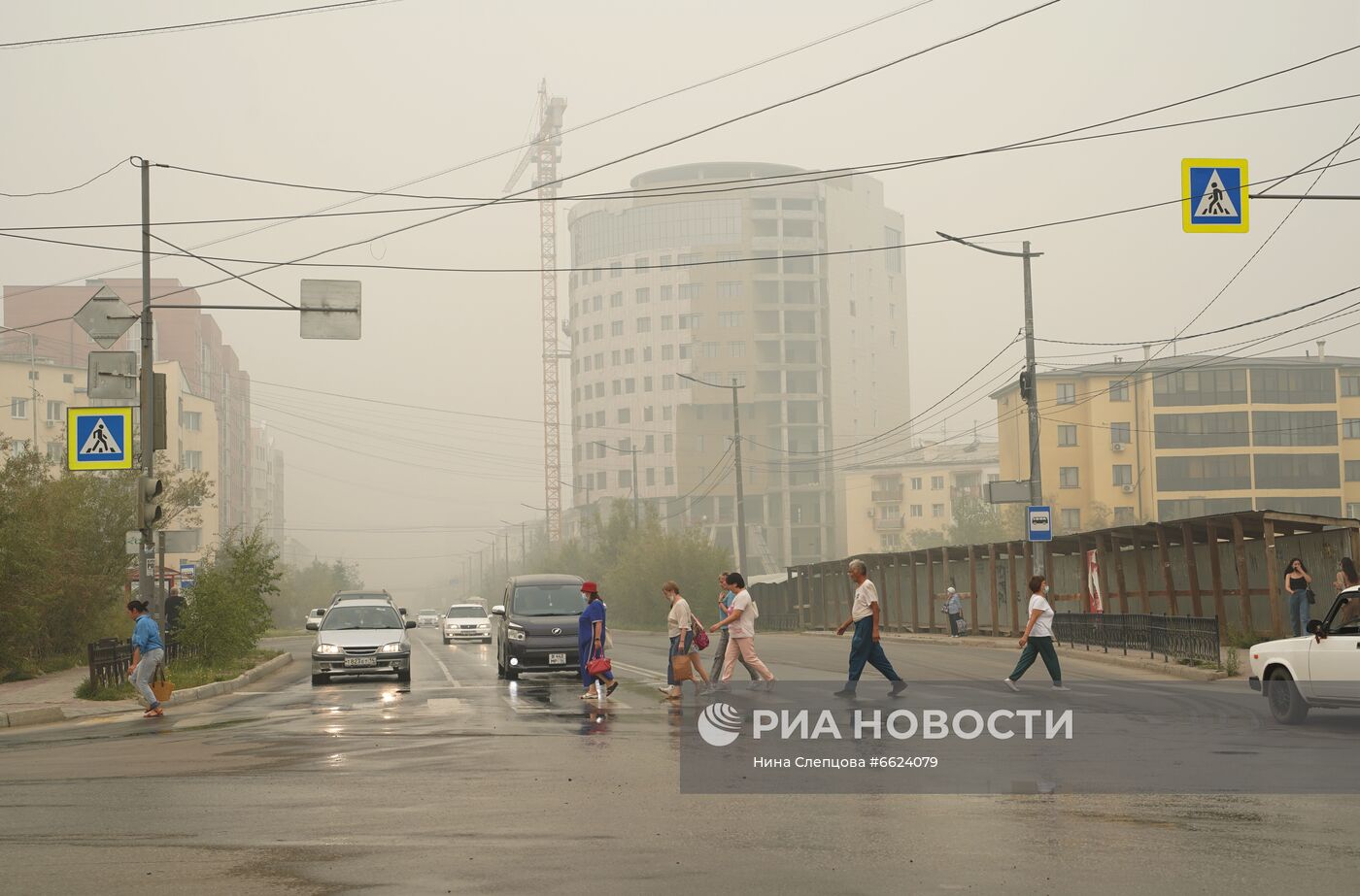 Смог в Якутске