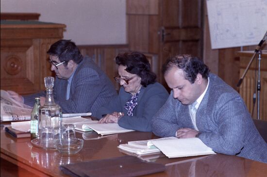 Судебный процесс над виновными в беспорядках в Сумгаите