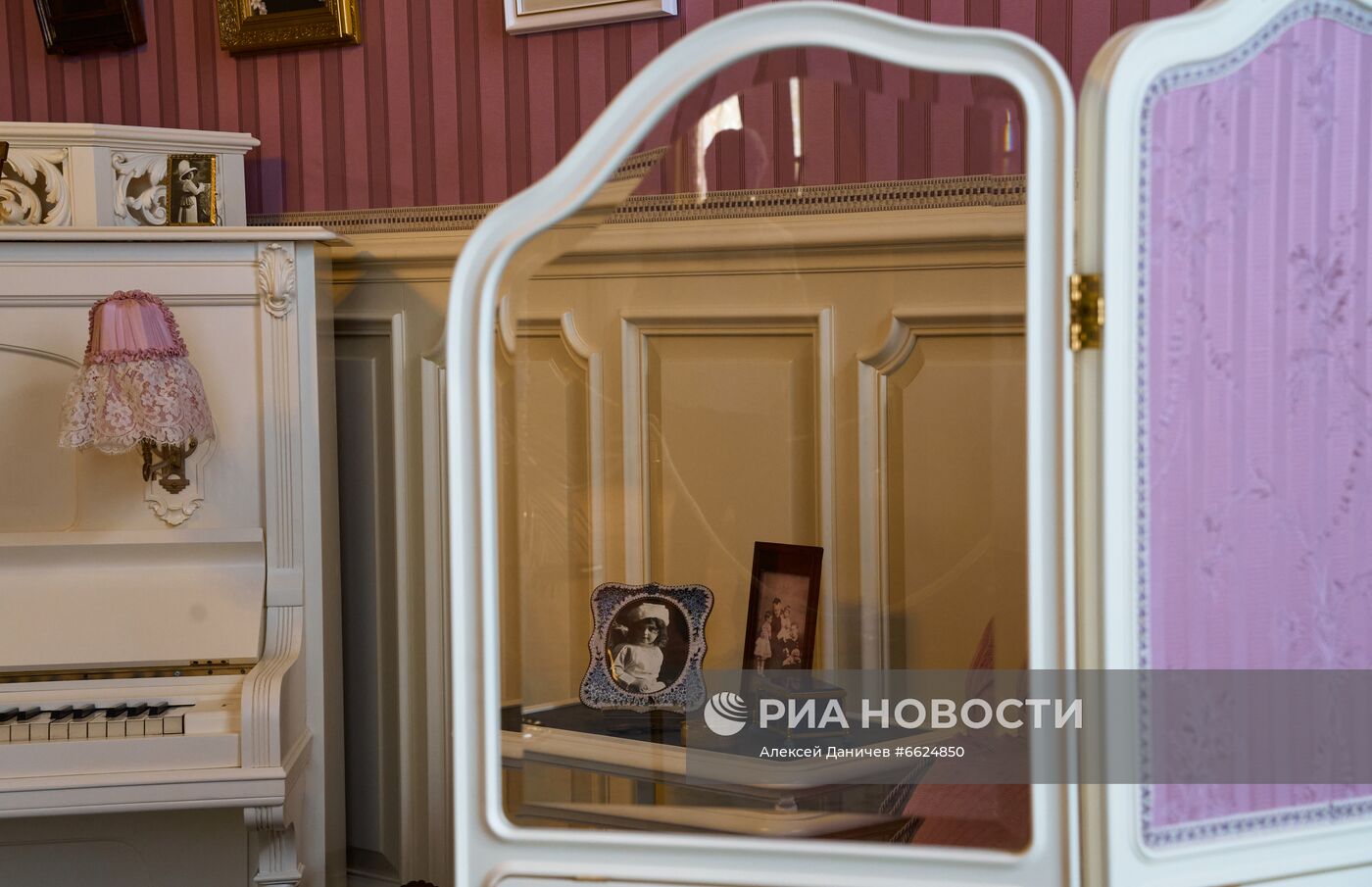 Открытие после реставрации интерьеров Александровского дворца в Царском селе