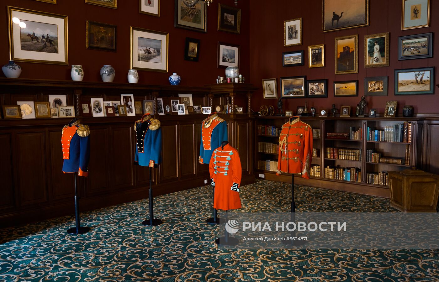 Открытие после реставрации интерьеров Александровского дворца в Царском селе