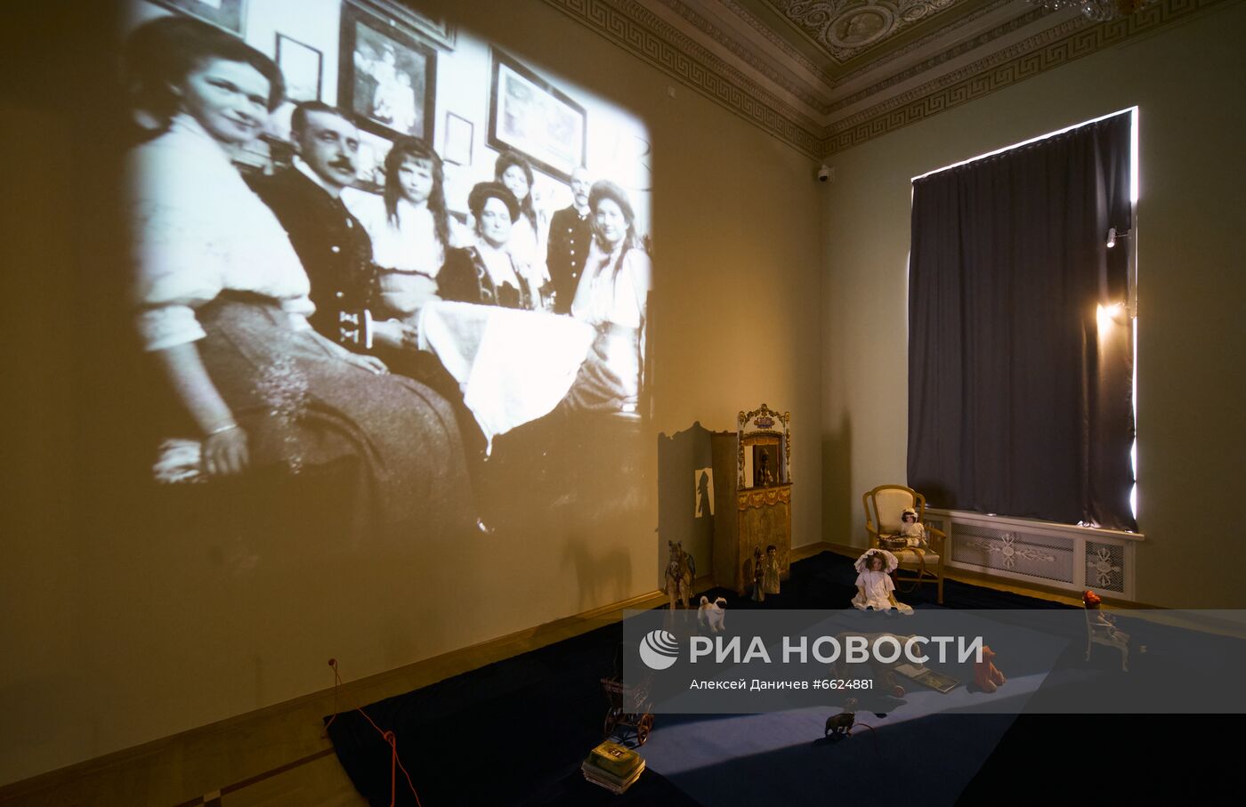 Открытие после реставрации интерьеров Александровского дворца в Царском селе