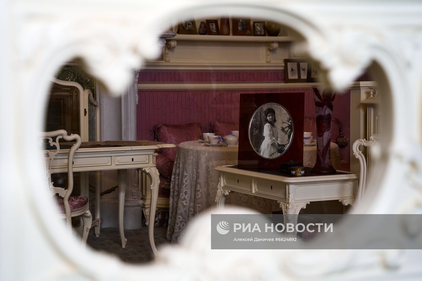 Открытие после реставрации интерьеров Александровского дворца в Царском селе