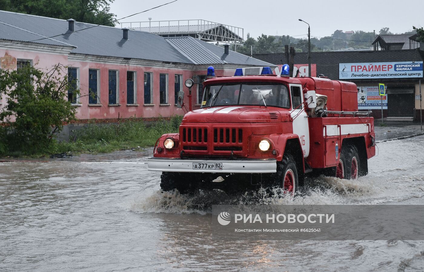 Затопления в Керчи