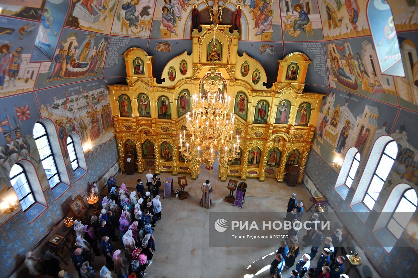Освящение главного храма МЧС России