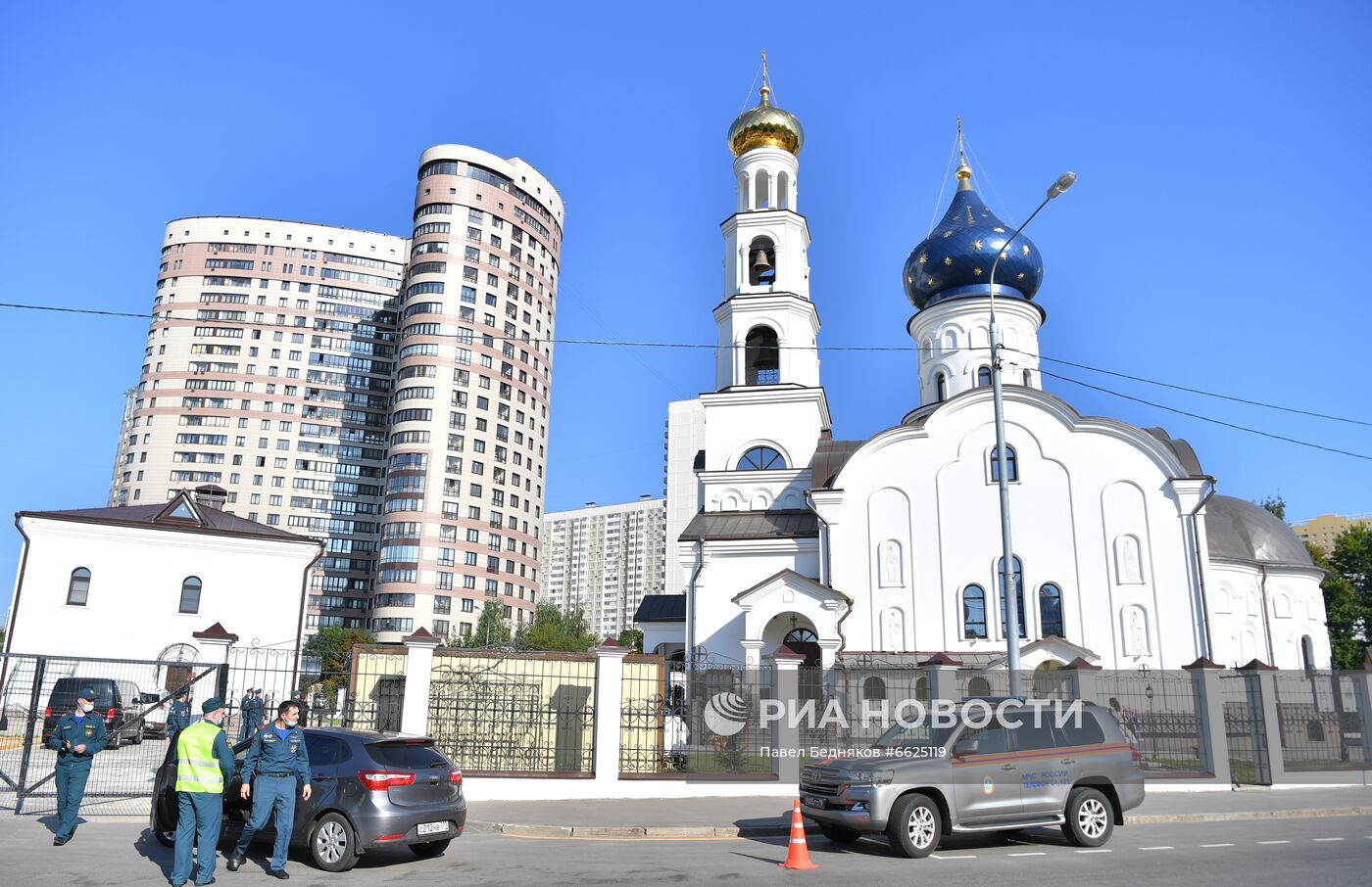 Освящение главного храма МЧС России 