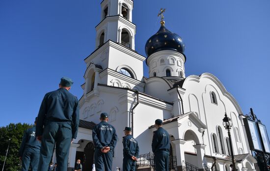 Освящение главного храма МЧС России 