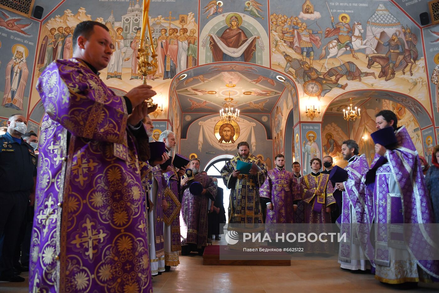 Освящение главного храма МЧС России 