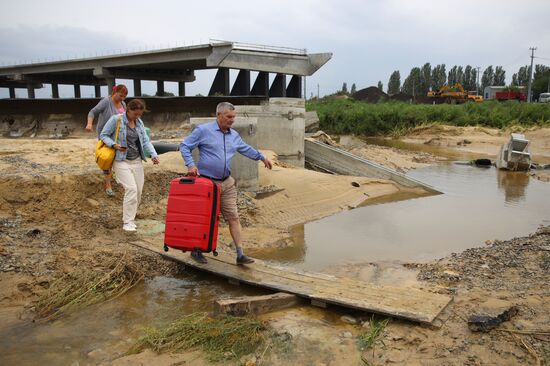 Затопления в Краснодарском крае