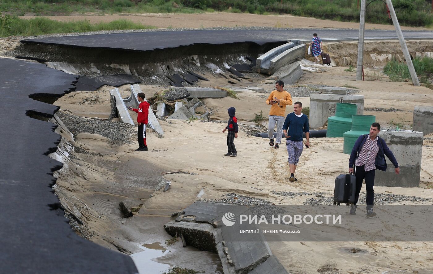 Затопления в Краснодарском крае