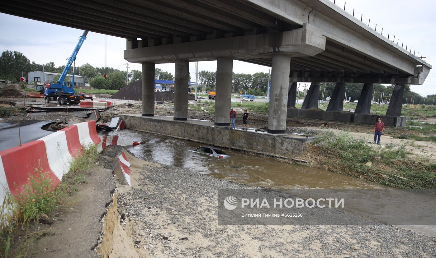 Затопления в Краснодарском крае