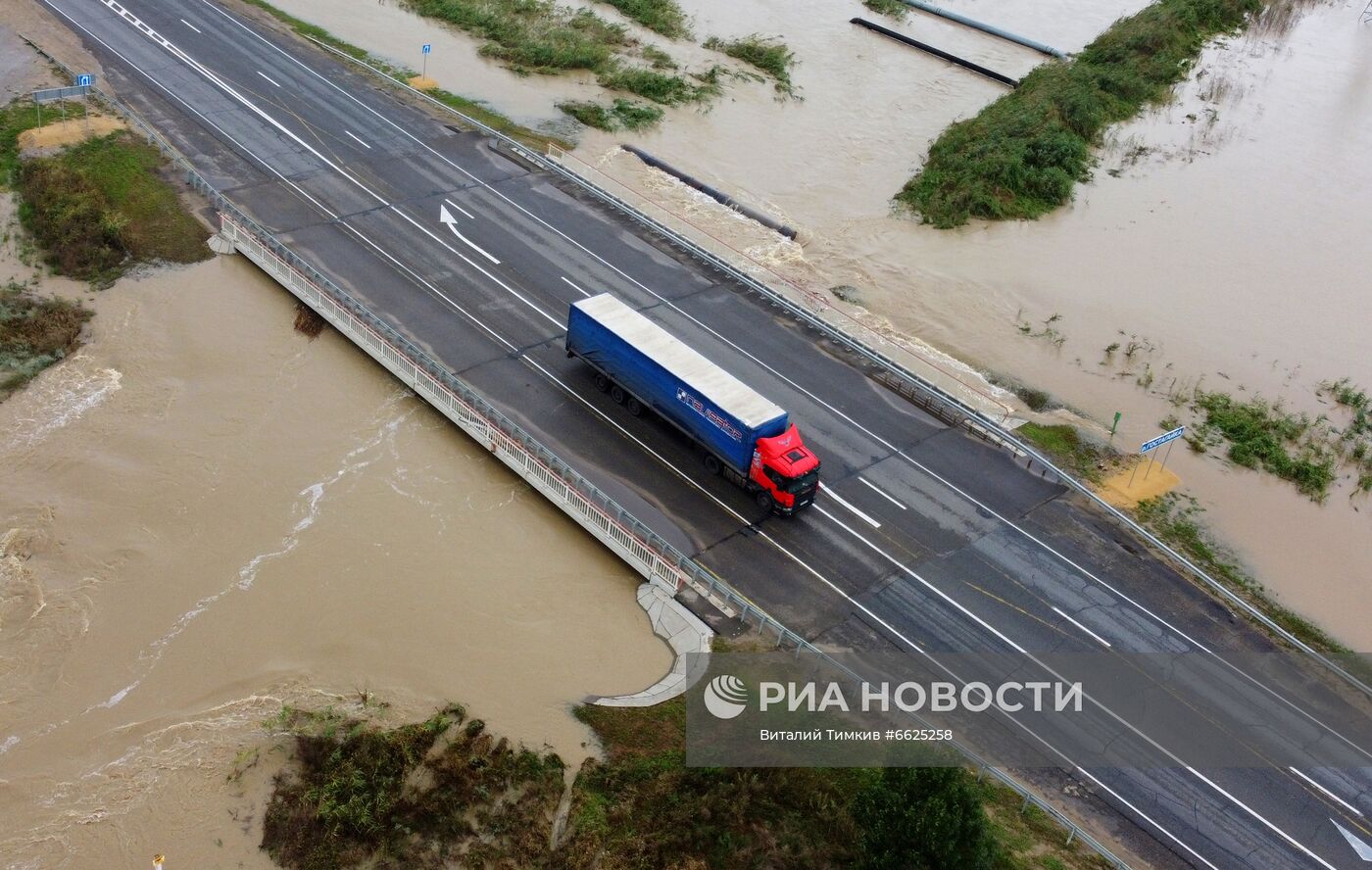 Затопления в Краснодарском крае