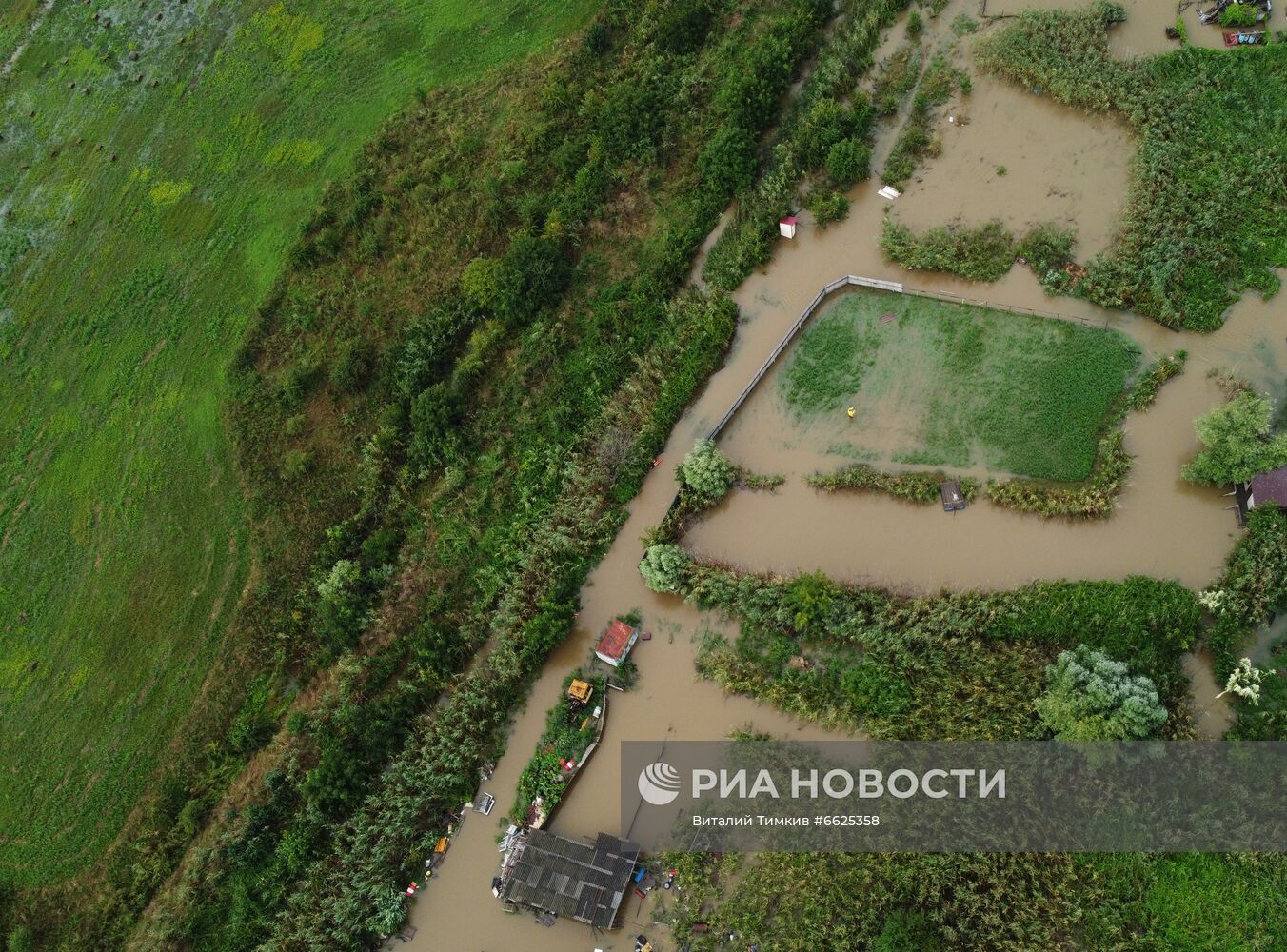Затопления в Краснодарском крае