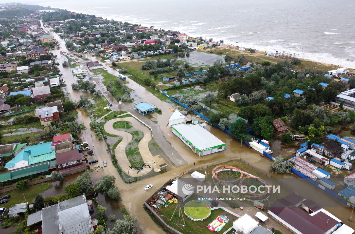 Затопления в Краснодарском крае